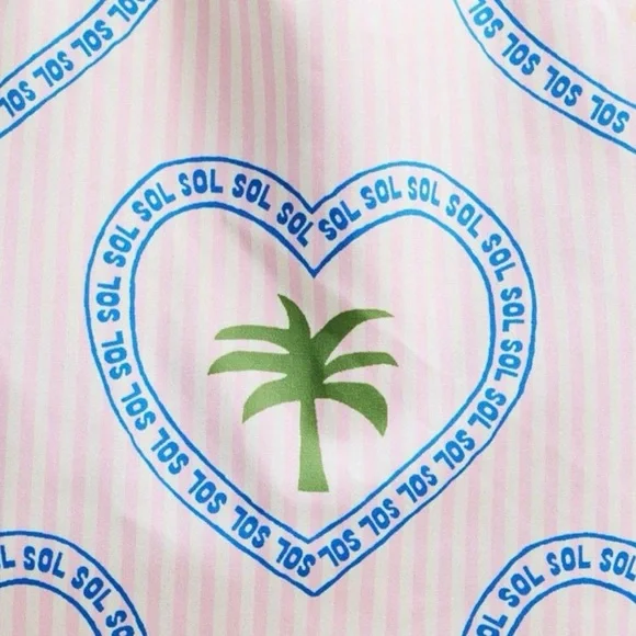 NWT Anthropologie x Celandine Graphic Canvas Tote- Retail: $68 - Picture 2 of 5